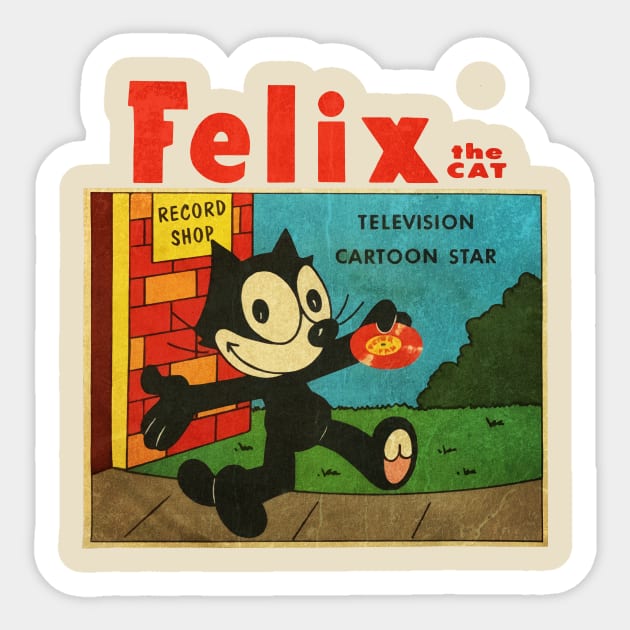 COMIC THE FELIX Sticker by alfapromo71